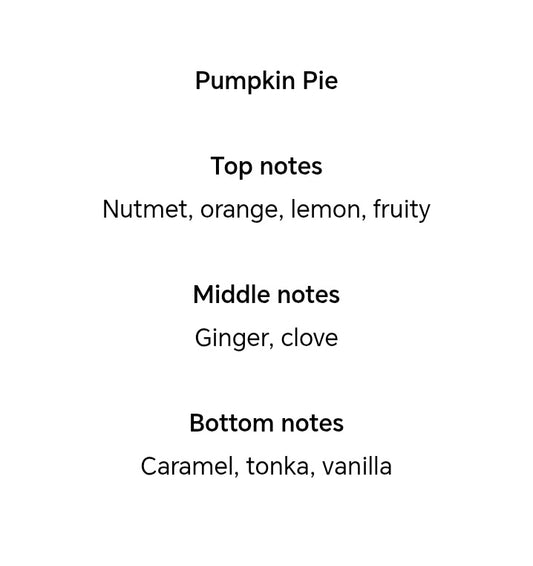 Pumpkin Pie Candle